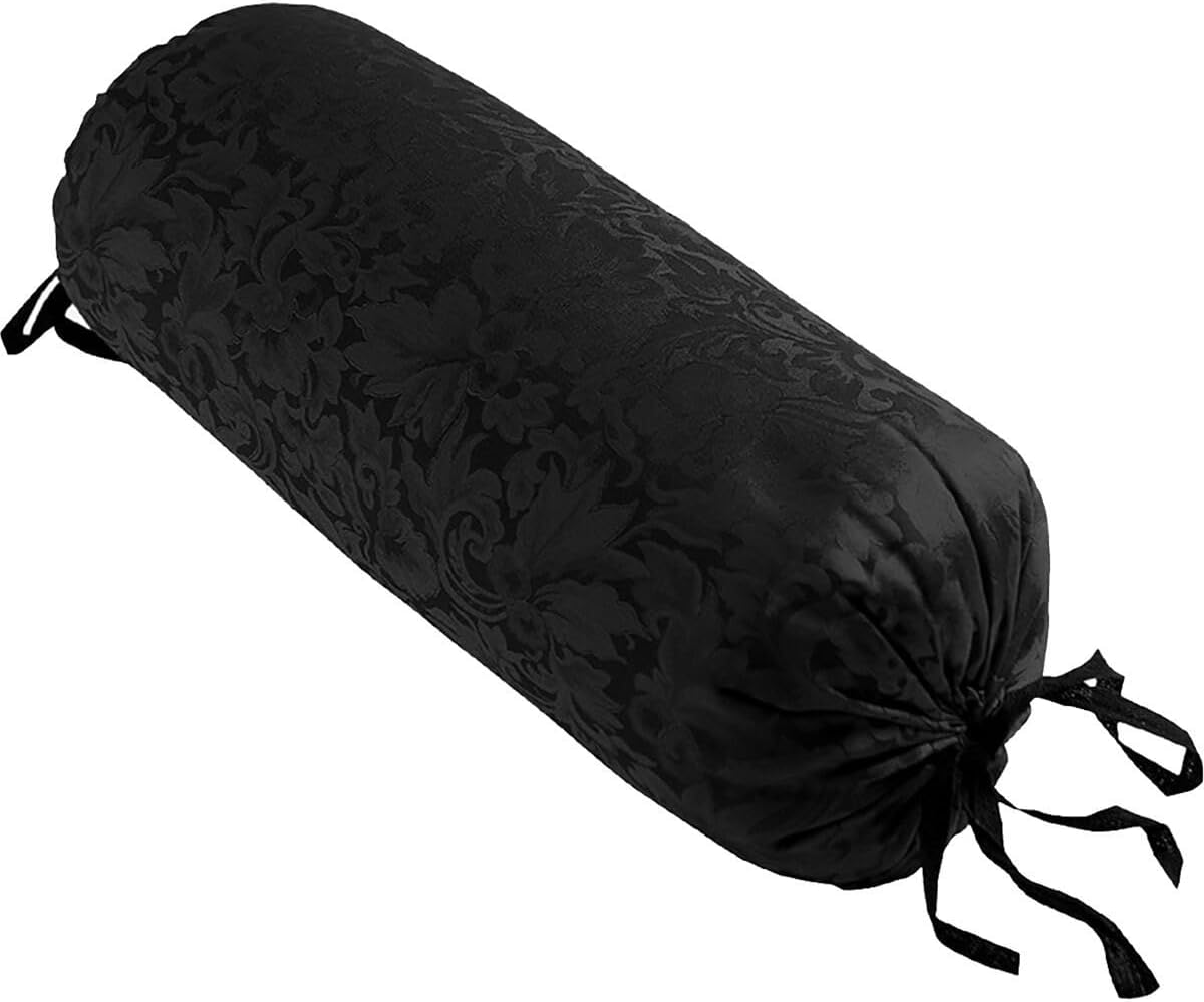 Hugger Mugger Silk Neck Pillow - Gentle Support for Cervical Spine, Organic Buckwheat Filling, Washable Silk Cover, May be Chilled