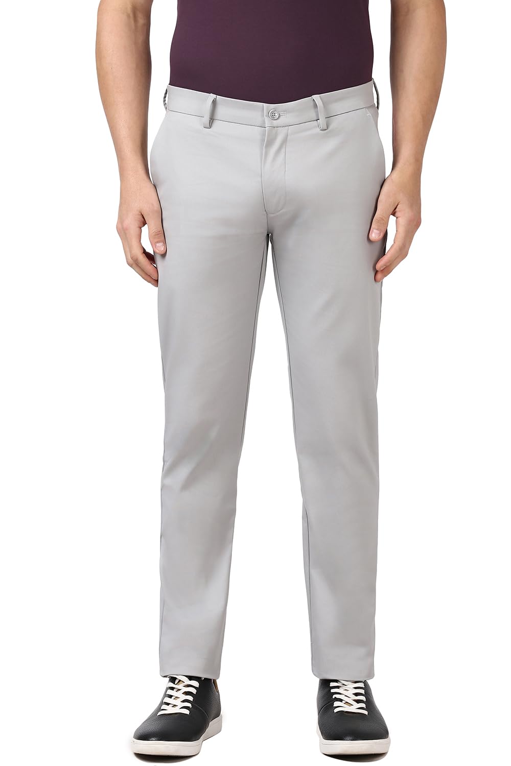 peter england Men's Slim Work Utility Pants-picture-30