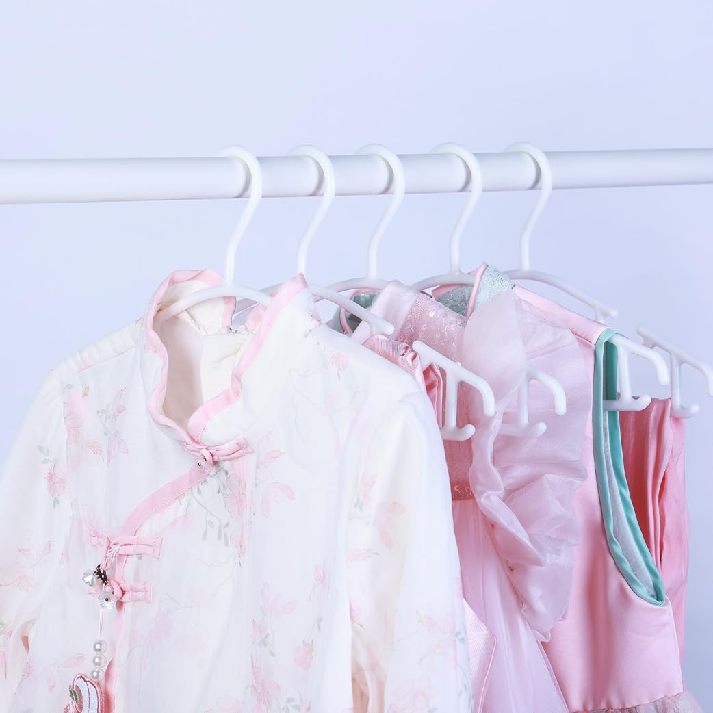 40 Grucce Appendiabiti Per Bambini - Plastica, 27 Cm, Per Neonati