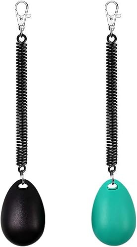 Miniatura 10 de OYEFLY Clicker de entrenamiento para perros con correa de muñeca duradero ligero fácil de usar clicker de entrenamiento para mascotas para gatos