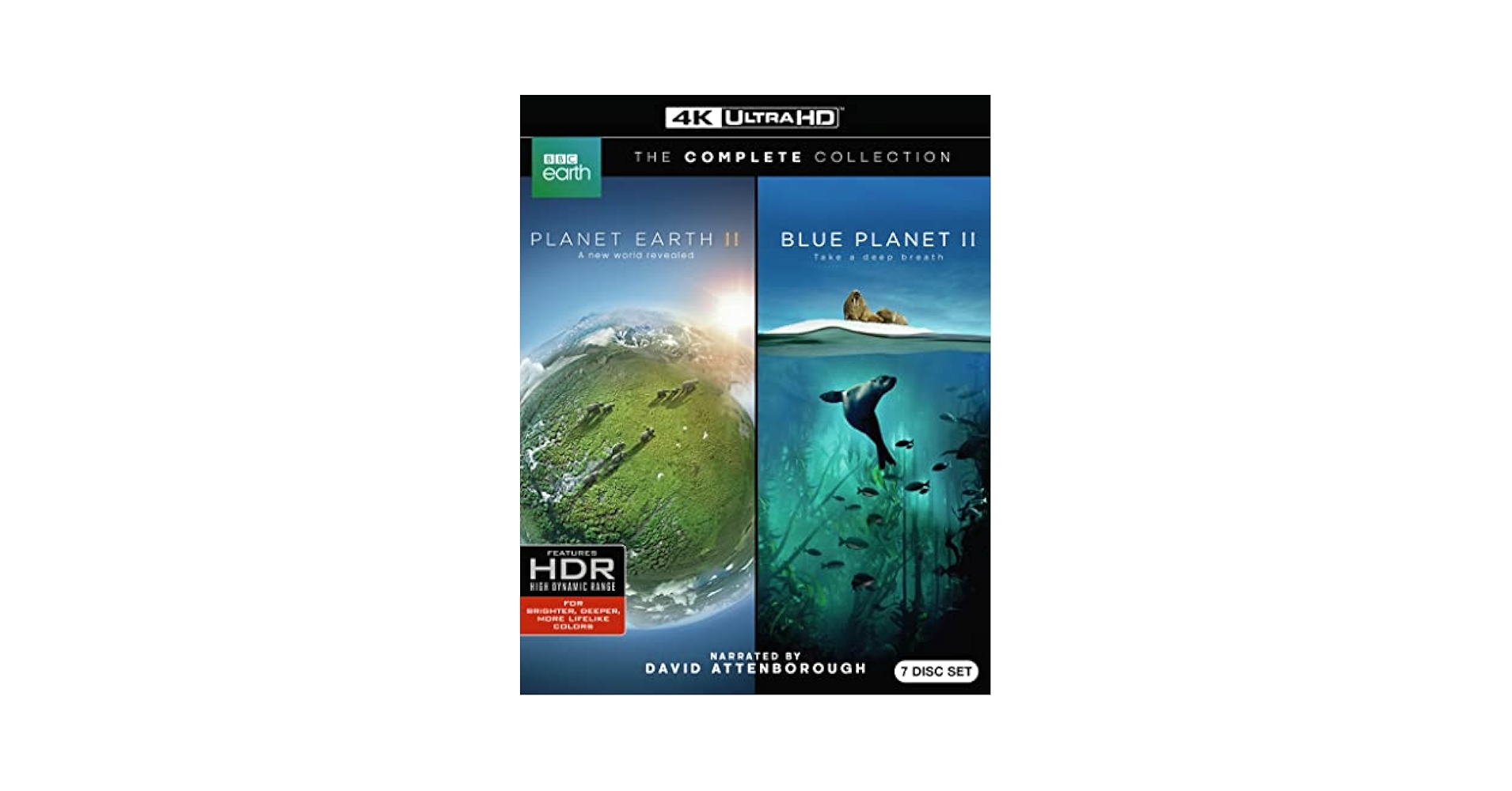 Amazon.com: Planet Earth II/ Blue Planet II (4KUHD) [4K UHD