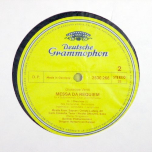 Giuseppe Verdi / Herbert Von Karajan / Berliner Philharmoniker / Mirella Freni / Christa Ludwig / Wiener Singverein / Nicolai Ghiaurov / Carlo Cossutta - Messa Da Requiem Box Set - [Lp] #TOP2