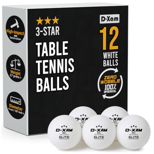 Image of Ping Pong Balls Professional ABS Table Tennis Balls 1 Star or 3 Star Bulk