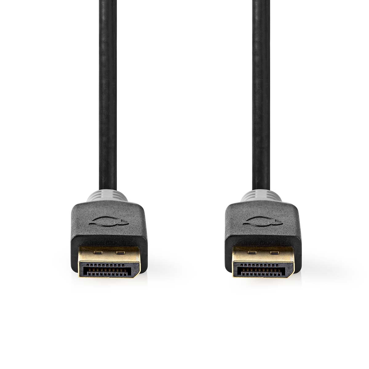 Nedis Cavo DisplayPort CCTB37014AL20 DP M-DP M 8K placcato e intrecciato Oro 2 m 60Hz Argento| Techinn