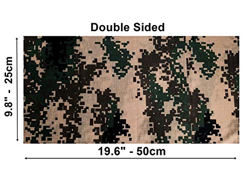 NICKSTON 6 cachecóis camuflados BGB multifuncionais, sem costura, de microfibra, proteção contra poe
