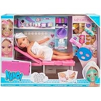 Nancy - Un día de SPA, muñeca con Toalla y Tumbona de SPA, Set