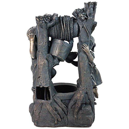 Northlight Children At The Well Outdoor Patio Garden Water Fountain, 30", Bronze #TOP1