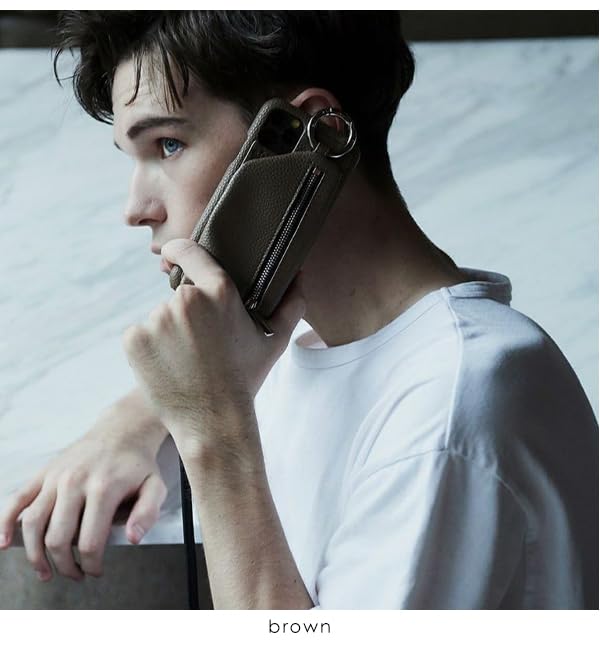 Amazon.co.jp: ajew エジュー cadenas zipphone case shoulder