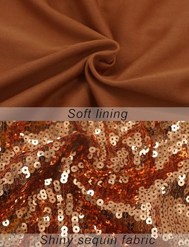 FEOYA Women Sequins Fringe Vest Glitter Sparkly Sleeveless Jacket 70s Open Front Tassel Vest4