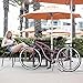 sixthreezero Around The Block Women's Beach Cruiser Bike, Hybrid Bicycle with Rear Rack