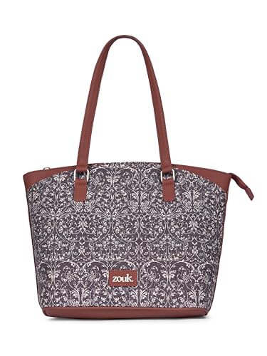 Image of ZOUK Printed Vegan Classic Travel Tote For Women's Ladies