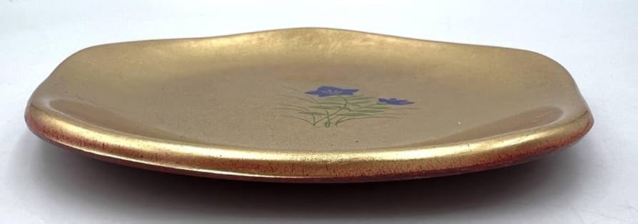 Amazon.co.jp: 金沢 金箔工芸品 小皿 5枚 銘々皿 漆器 菓子皿