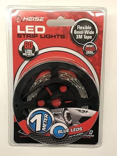 Heise - Tira LED 1 metro - Azul - Tipo 3528 miniatura 1