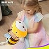 Onsoyours Cute Kitten Bee Plush Toy Stuffed Animal Kitty Soft Anime Cat Plush Pillow for Kids (Yellow Cat Bee, 12") #5