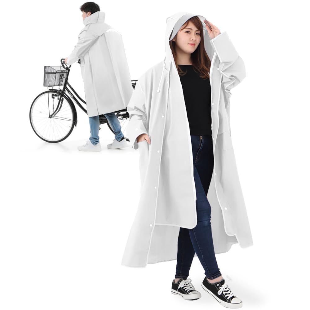 Amazon | [comfox] レインコート 自転車 メンズレインコート
