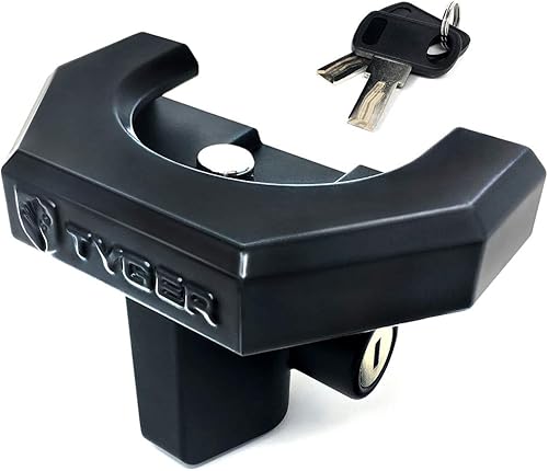 Tyger Auto TG-CL2U006B Bloqueo de acoplador para acoplador de remolque de 2" (ancho del labio del acoplador  3-34" altura del acoplador  516" bola disponible en Yaxa Peru
