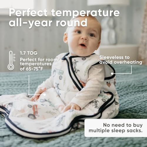 Image of Copper Pearl Baby Sleep Sack, Jo - Wearable Blanket for 6-12 Months, Sleeveless Sleep Sack for Baby Boy or Girl