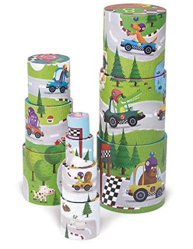 Janod Stacking Pyramid Racing, Mixed
