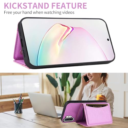 Coque Samsung Note 10 Plus étui portefeuille cuir protection écran Note10+ - 5