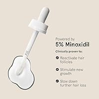 Vista 3 de Keeps Minoxidil extra fuerte para hombres – Suero de crecimiento del cabello de minoxidil al 5% – Tratamiento de pérdida de cabello y crecimiento