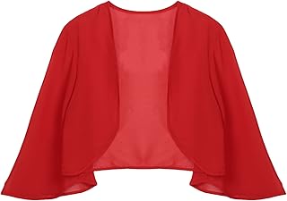 Bolero de Fiesta para Mujer Cardigan Chal Manga Larga de Boda Chaqueta Gasa Cárdigan Chal Torera Elegante de Playa para Verano Primavera