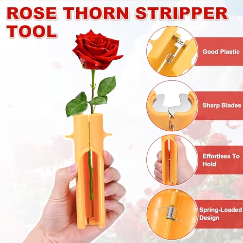 Set herramienta para quitar espinas de rosas 1 pieza miniatura 2