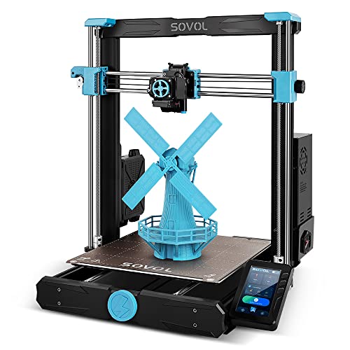 Sovol SV06 Plus Grande imprimante 3D Direct Drive Extrudeuse, Haute Vitesse Haute TempÃ©rature MÃ©tal Hotend, Plateau PEI MagnÃ©tique, Taille d'impression 300 x 300 x 340 mm