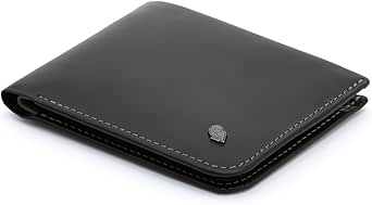 Bellroy Hide & Seek Wallet (slim leather bifold, RFID blocking, holds 5–12 cards) - Black
