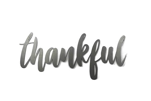 Miniatura 140 de Steel Metal Script Word Art - Various Sizes and Finishes (cheers Small 12.5x6", Raw, Unfinished Steel)