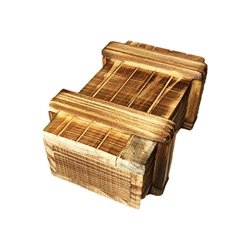 store-HD Knifflige Trick-Geschenkbox Rätselbox Originelle Geschenkidee (kreatives Geldgeschenk für Hochzeit, Geburtstag, Vatertag, Muttertag, Jahrestag, Weihnachten & Partys) - aus Holz Cover