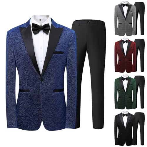 Traje de negocios de corte ajustado y diseño monocolor premium 2