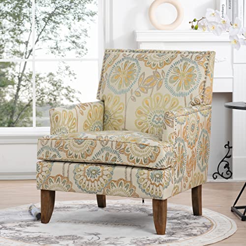 Sillón tapizado plegable Amarillo miniatura 4