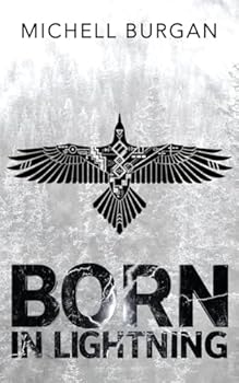 Paperback Born In Lightning [Large Print] Book