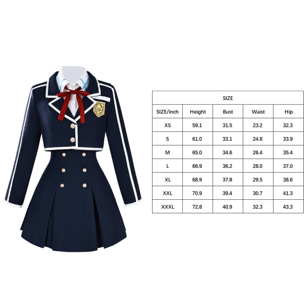 Yuuki Asuna Cosplay kostium szkolny mundurek szkolny sukienka garnitur dla kobiet | Anime Cosplay Stroje Halloween, karnawał, imprezę, prezent dla fanów