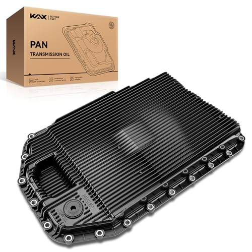 Image of KAX 265-851 Transmission Oil Pan with Drain Plug, Gasket Replacement for GA6HP19Z or A6HP19Z 6 Speed Transmission, BMW 135i 323i 325i 325xi 328i 328xi 330i 330xi 335i 525i 525xi 528i 528xi 530i