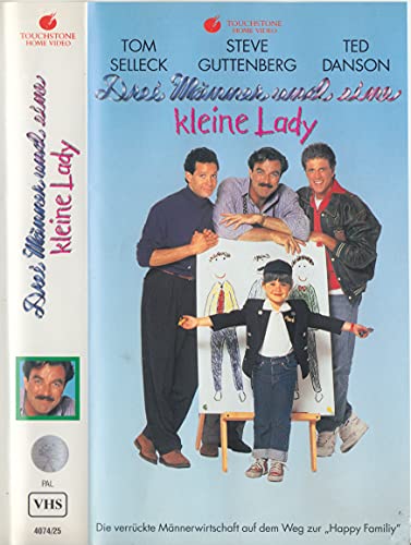 Bild: Drei M�nner und eine kleine Lady [VHS] f�r 52,00 EUR bei amazon.de