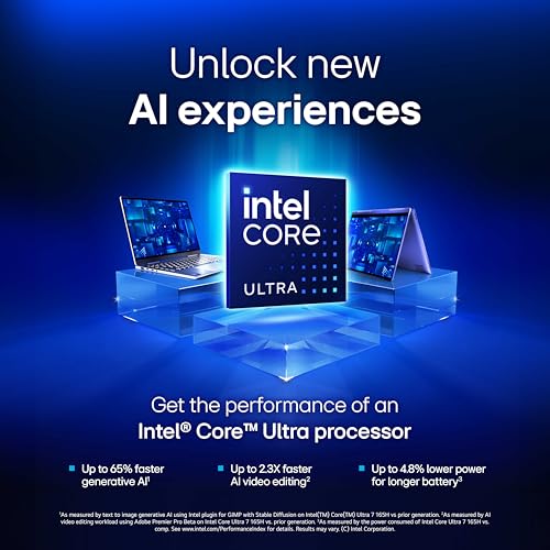 Image of LG gram 16-inch Lightweight Laptop, Intel Evo Edition - AI-Enabled Intel Core Ultra 7 Processor, Windows 11 Home, 16GB RAM, 2TB SSD, Black