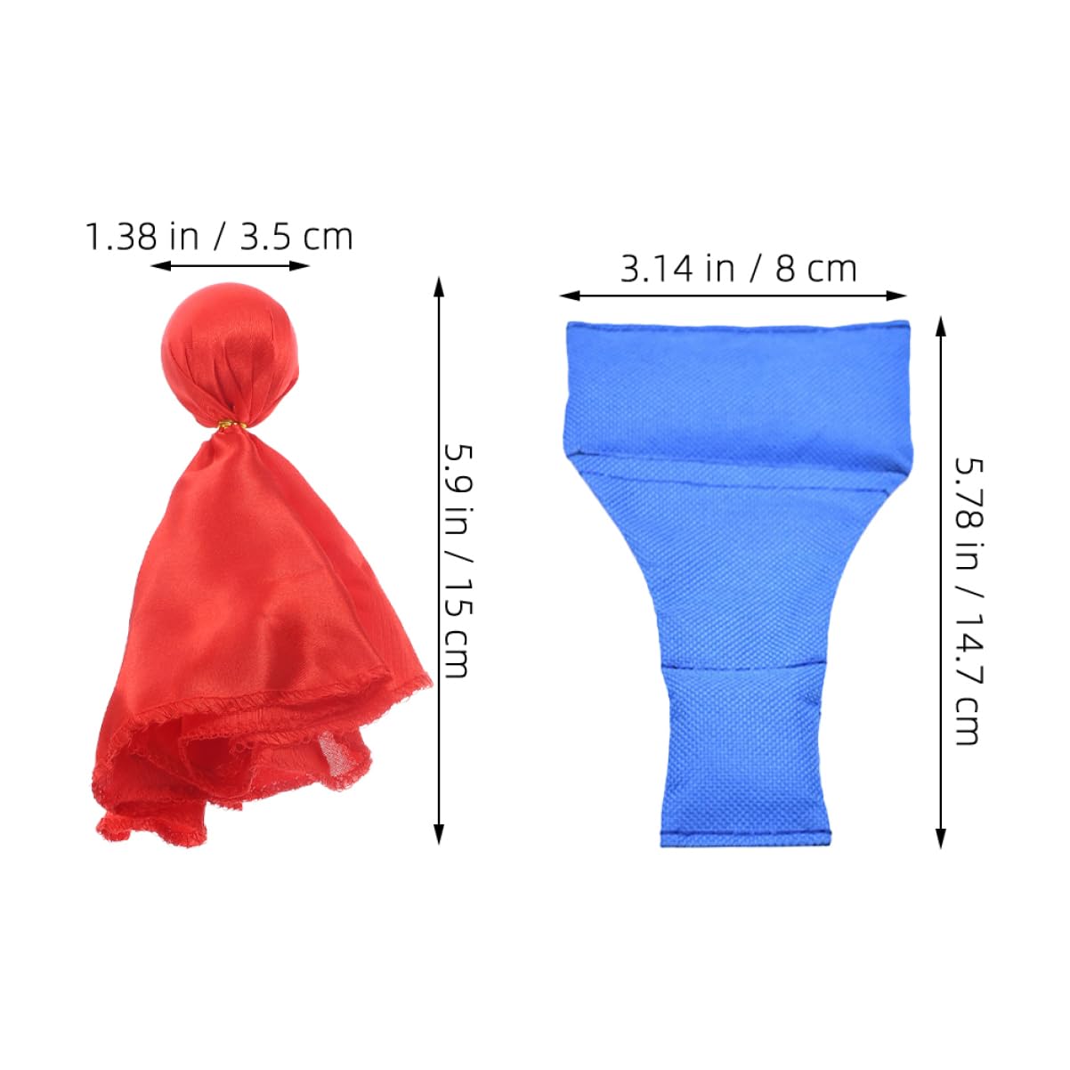 BESPORTBLE Flag Bean Bag Set Football Penalty Flag Soccer Accessories Durable Polyester Perfect for American Football Games