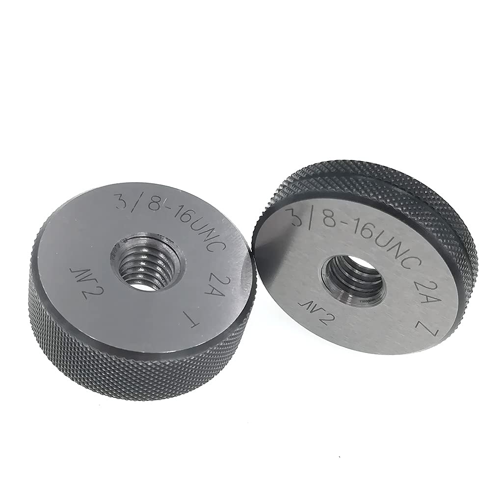 Thread Ring Gage 3/8-16 UNC 2A Thread Ring Gauge GO NOGO