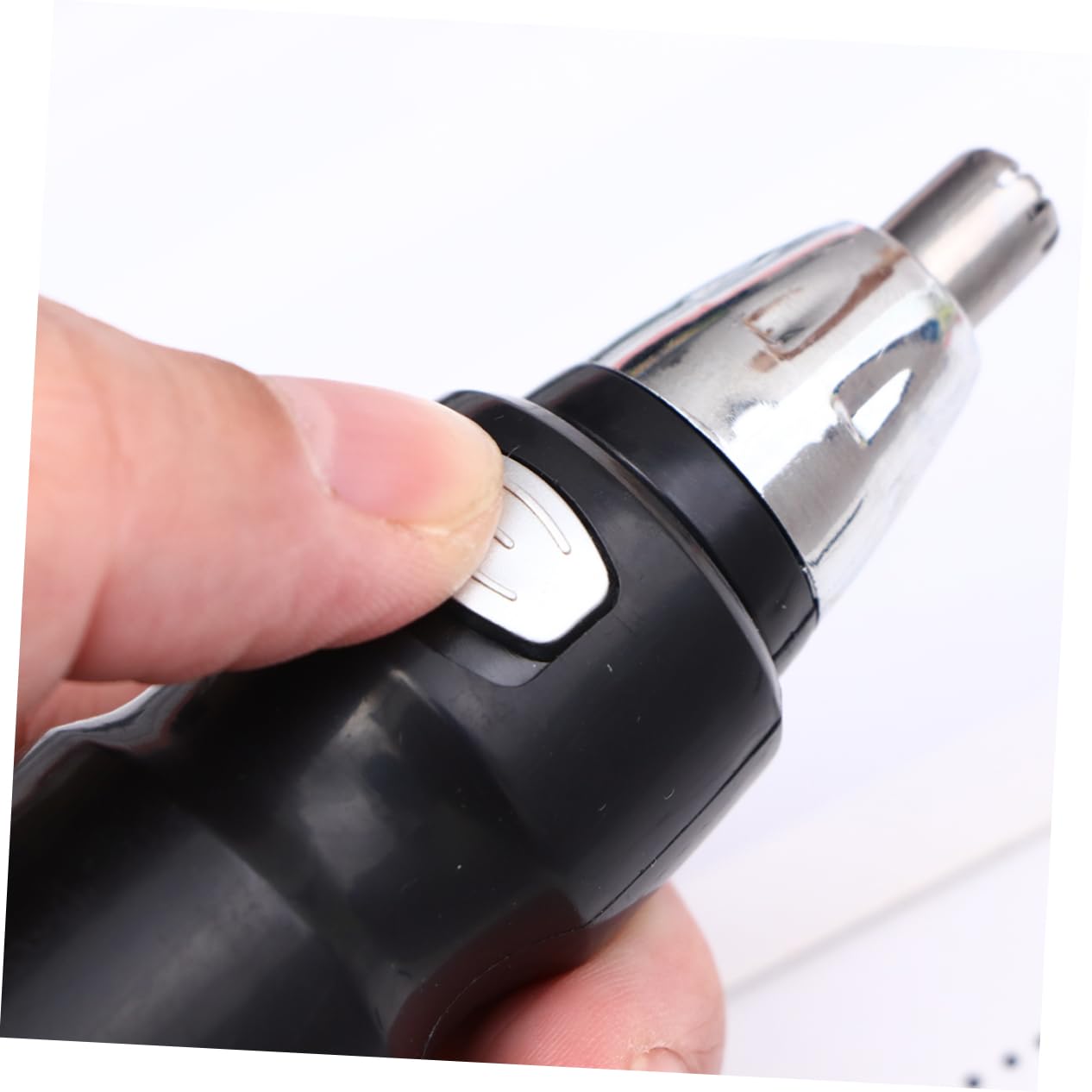 SOESFOUFU Nose Ear Hair Trimmer Electric Brow Shaver Hair Clipper Safe Face Cleaning Tool No Battery