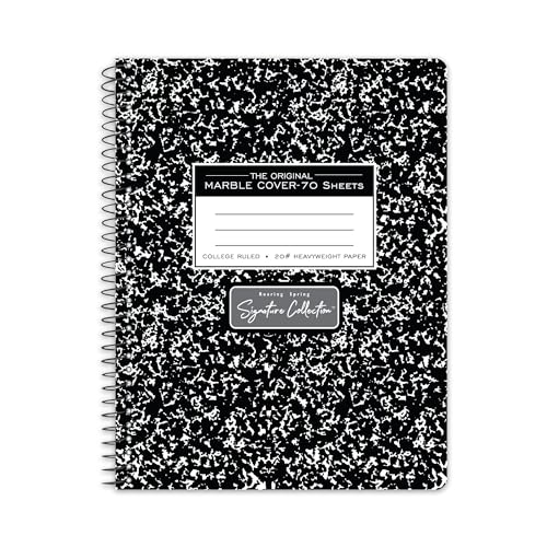 Carnet de composition spirale rigide Roaring Spring pour éviter les pages cornées - 2