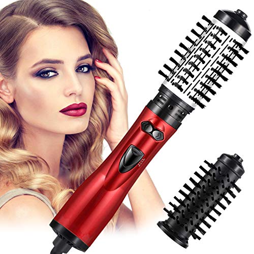 Hot Air Brush One-Step Hair Dryer Brush & Volumizer,Dry & Straighten & Curl