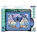 Lexibook, Disney Stitch, Bilingual and Educational Laptop Spanish/English, Toy for Children, 170 Activities to Learn, Play Games and Music, Large Screen, Blue, JC599Di2