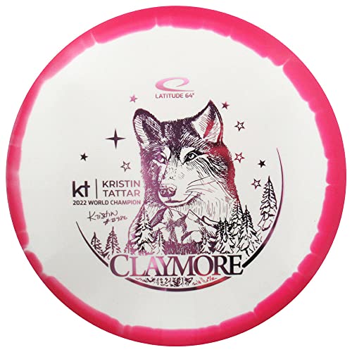 Latitude 64 Limited Edition 2023 Team Series Kristin Tattar Gold Orbit Claymore Midrange Golf Disc | Colors Will Vary
