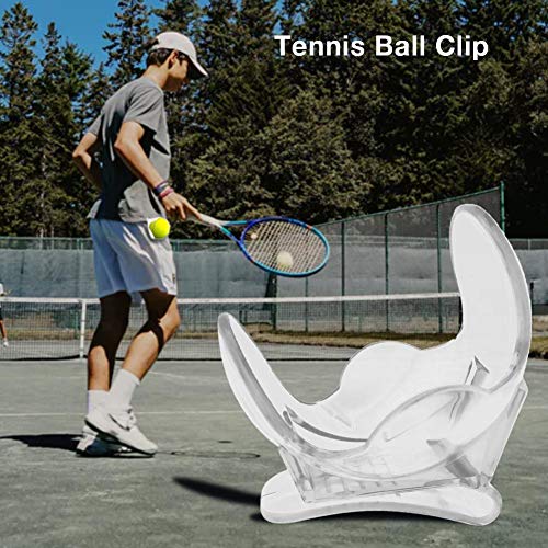 Heitaisi Tennis Ball Clip, Durable and Portable Tennis Ball Holder Waist Clip Tennis Accessories - Thumbnail 7