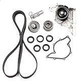 cciyu Timing Belt Water Pump with Gasket Tensioner Bearing Fits 1998-2005 Audi A4 Quattro A6 Quattro Volkswagen Passat 2.8L V6 DOHC AHA ATQ