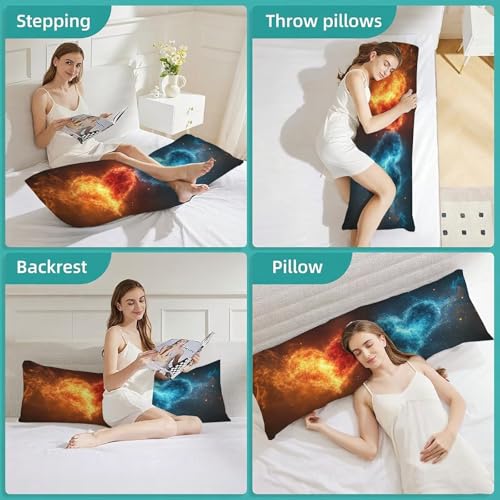 Housse traversin 60x180 fermeture éclair invisible pour lit impeccable