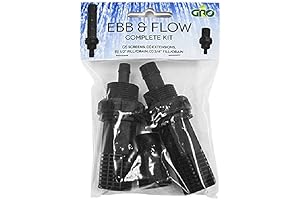 GROW1 Ebb & Flow Fitting Kit: Effortless Flood Table Management