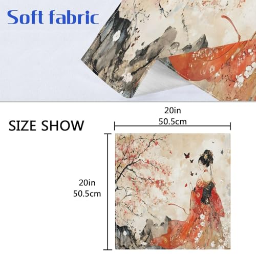 Servilletas de Tela Kigai 20x20 inch, Pack x6 miniatura 7