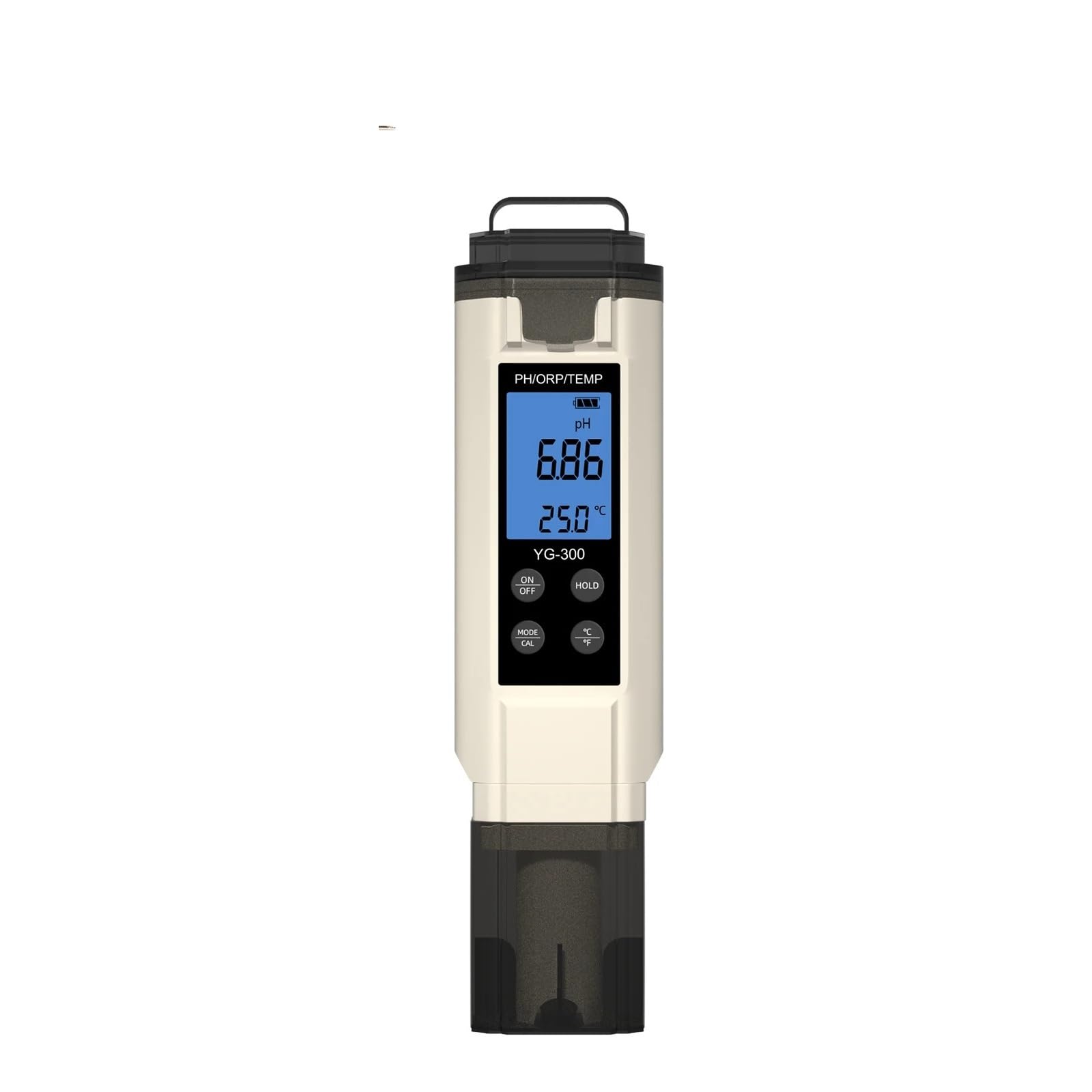 Digital pH Meter, PH ORP Temperature Water Quality Tester Pen with Backlight Digital PH Meter for Pool Aquarium Hydroponics Drinking Water
